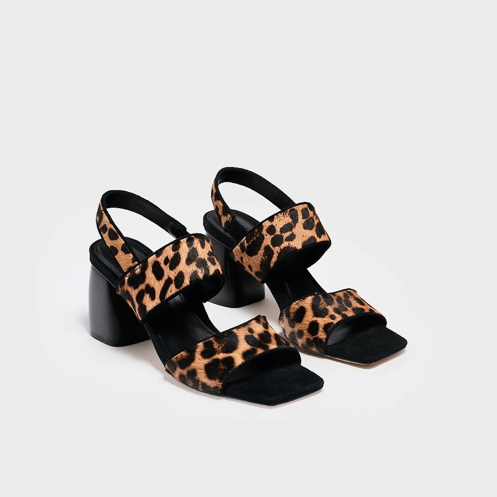 marion parke Elle sandal leopard - Picture 2 of 13